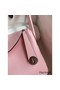 Hermes Lindy 26 Handmade Bag In Rose Sakura Clemence Leather Replica