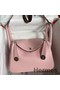 Hermes Lindy 26 Handmade Bag In Rose Sakura Swift Calfskin Replica