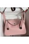 Hermes Lindy 26 Handmade Bag In Rose Sakura Swift Calfskin Replica
