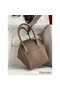 Hermes Lindy 26 Handmade Bag In Taupe Clemence Leather Replica