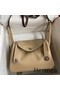 Hermes Lindy 26 Handmade Bag In Trench Evercolor Leather Replica