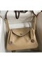 Hermes Lindy 26 Handmade Bag In Trench Evercolor Leather Replica