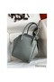 Hermes Lindy 26 Handmade Bag In Vert Amande Clemence Leather Replica