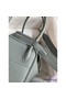 Hermes Lindy 26 Handmade Bag In Vert Amande Clemence Leather Replica