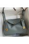 Hermes Lindy 26 Handmade Bag In Vert Amande Evercolor Leather Replica
