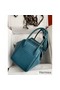 Hermes Lindy 26 Handmade Bag In Vert Bosphore Clemence Leather Replica