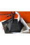 Hermes Lindy 26cm Bag In Black Clemence Leather Replica