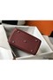 Hermes Lindy 26cm Bag In Bordeaux Clemence Leather PHW Replica