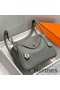 Hermes Lindy 26cm Bag In Gris Meyer Clemence Leather GHW Replica