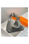 Hermes Lindy 26cm Bag In Gris Meyer Clemence Leather GHW Replica