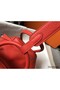Hermes Lindy 26cm Bag In Red Clemence Leather PHW Replica