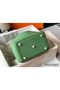 Hermes Lindy 26cm Bag In Vert Criquet Clemence Leather GHW Replica