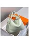 Hermes Lindy 26cm Bag In Vert Fizz Clemence Leather GHW Replica