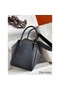 Hermes Lindy 30 Handmade Bag In Black Clemence Leather Replica