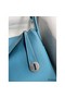 Hermes Lindy 30 Handmade Bag In Blue Jean Clemence Leather Replica