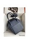 Hermes Lindy 30 Handmade Bag In Blue Nuit Clemence Leather Replica