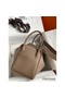 Hermes Lindy 30 Handmade Bag In Taupe Swift Calfskin Replica