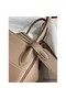 Hermes Lindy 30 Handmade Bag In Taupe Swift Calfskin Replica