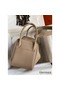 Hermes Lindy 30 Handmade Bag In Tourterelle Clemence Leather Replica