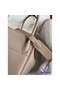 Hermes Lindy 30 Handmade Bag In Tourterelle Clemence Leather Replica