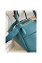 Hermes Lindy 30 Handmade Bag In Vert Bosphore Clemence Leather Replica