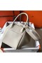 Hermes Lindy 30cm Bag In Beton Clemence Leather GHW Replica