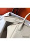 Hermes Lindy 30cm Bag In Beton Clemence Leather GHW Replica