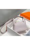 Hermes Lindy Mini Bag In Mauve Pale Clemence Leather PHW Replica