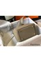 Hermes Lindy Mini Bag In Tourterelle Clemence Leather GHW Replica