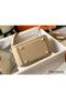 Hermes Lindy Mini Bag In Trench Clemence Leather GHW Replica