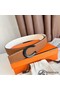 Hermes Luck Reversible Belt 38MM in Epsom Leather with Black Buckle Replica