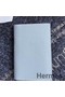 Hermes MC² Euclide Card Holder In Blue Lin Epsom Leather Replica