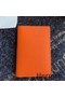 Hermes MC² Euclide Card Holder In Orange Epsom Leather Replica