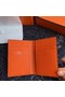 Hermes MC² Euclide Card Holder In Orange Epsom Leather Replica