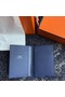 Hermes MC² Euclide Card Holder In Sapphire Epsom Leather Replica