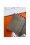 Hermes MC² Euclide Card Holder in Blue Glacier Shiny Alligator Leather Replica