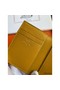 Hermes MC² Euclide Card Holder in Jaune Ambre Shiny Alligator Leather Replica