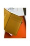 Hermes MC² Euclide Card Holder in Jaune Ambre Shiny Alligator Leather Replica
