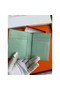 Hermes MC² Euclide Card Holder in Vert D'eau Matte Alligator Leather Replica