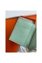 Hermes MC² Euclide Card Holder in Vert D'eau Matte Alligator Leather Replica