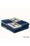 Hermes Marine Avalon Bayadere Throw Blanket Replica