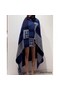 Hermes Marine Avalon Bayadere Throw Blanket Replica