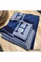Hermes Marine Avalon Bayadere Throw Blanket Replica