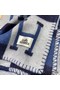 Hermes Marine Avalon Bayadere Throw Blanket Replica