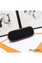 Hermes Medium Bolide Travel Case In Black Cotton Replica