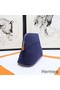 Hermes Medium Bolide Travel Case In Blue Electric Cotton Replica