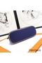 Hermes Medium Bolide Travel Case In Blue Electric Cotton Replica