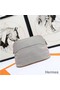 Hermes Medium Bolide Travel Case In Grey Cotton Replica