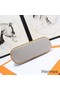 Hermes Medium Bolide Travel Case In Grey Cotton Replica