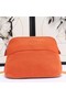 Hermes Medium Bolide Travel Case In Orange Cotton Replica